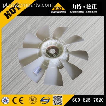 Peças da escavadeira PC300-7 ventilador de refrigeração 600-635-7870